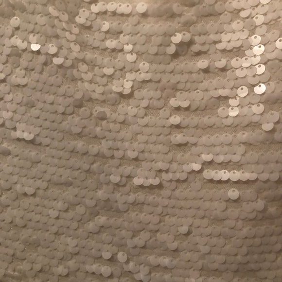 White Sparkle Dress - Picture 4 of 4